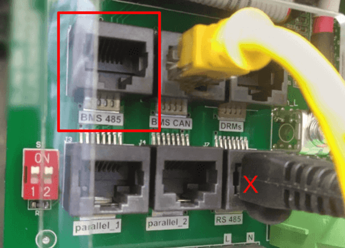Deye RS485 connection